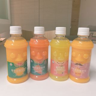 탐라원 제주의 맛, 몬딱주스 4종세트 - 한라봉몬딱주스, 천혜향몬딱주스, 청귤에이드, 당근몬딱주스 — 5점을 준 리뷰어가 2021년 7월 올린 사용 사진
