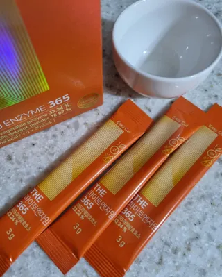 [닥터루템]맛있는 파인애플맛 과채효소 THE파이토엔자임365 1box (30포) — 5점을 준 리뷰어가 2022년 9월 올린 사용 사진