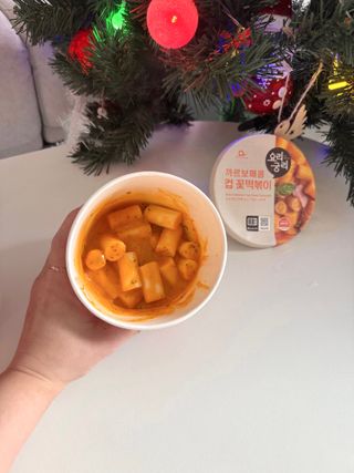 프리 [요리궁리] 타입 B (매콤,치즈,매콤까르보) 꽃떡볶이 6개입 세트 — 5점을 준 리뷰어가 2024년 12월 올린 사용 사진