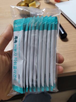 미스비 촉촉 저분자 피쉬콜라겐C — 5점을 준 리뷰어가 2021년 7월 올린 사용 사진