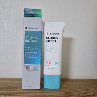 리더스코스메틱 리더스 카밍 바이오틱스 선 에센스 SPF 50+ PA++++ — 5점을 준 리뷰어가 2022년 6월 올린 사용 사진