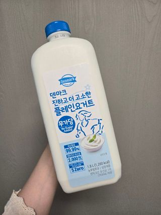 프리_[덴마크] 진하고 더 고소한 플레인 요거트 1.8L — 5점을 준 리뷰어가 2025년 5월 올린 사용 사진