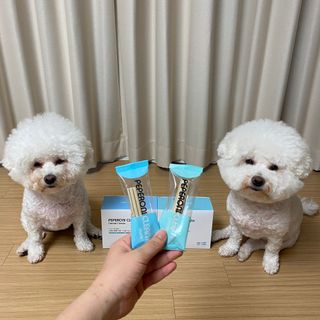 페페로니 2종 세트 클린플러스 덴탈껌 치킨+덕 — 5점을 준 리뷰어가 2021년 8월 올린 사용 사진