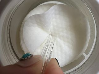 랑벨 비타 에너지 잡티 앰플 패드 65매 (투명하고 밝은 얼굴 광채패드) — 5점을 준 리뷰어가 2022년 6월 올린 사용 사진