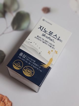 프리마인 홍삼의 강력한 에너지, 이제는 흡수율을 높인 최첨단 캡슐로 간편하게 초고속 충전하세요. — 5점을 준 리뷰어가 2022년 12월 올린 사용 사진