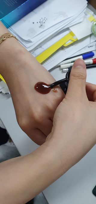 헤어플러스 콴디 플러피 클라우드 버블 팩 클렌저 — 4점을 준 리뷰어가 2021년 6월 올린 사용 사진