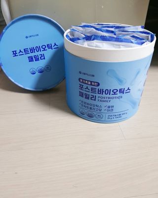 서울약사신협_포스트바이오틱스패밀리_5g x 100포 — 5점을 준 리뷰어가 2021년 3월 올린 사용 사진