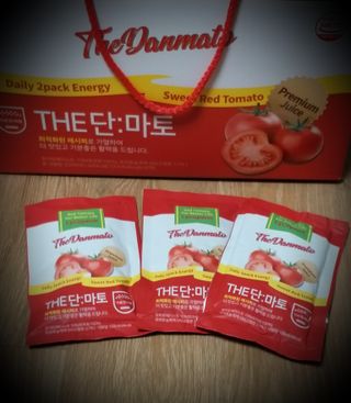 제이제이바이오 더단마토 프리미엄주스 100ml 30팩입 - 무설탕 스테비아 토마토즙 — 5점을 준 리뷰어가 2021년 11월 올린 사용 사진