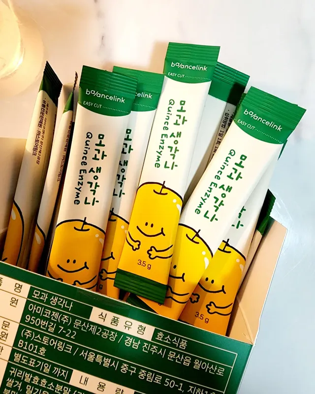 탄수화물 지방 곡물 발효 소화 분해 효소 밸런스링크 모과생각나 리뷰 사진