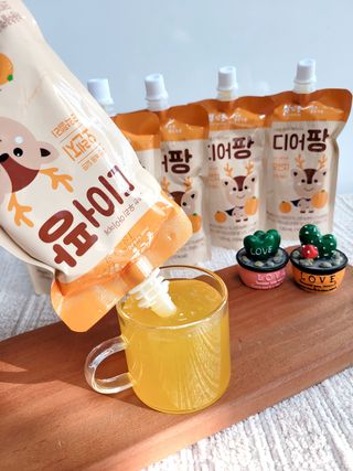 [몸엔용] 우리 아이 건강간식, 달콤한 녹용곤약젤리 디어팡 4종 — 5점을 준 리뷰어가 2022년 4월 올린 사용 사진