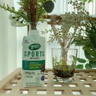 셀렉스스포츠 셀렉스 스포츠 드링크 초콜릿 _ 330ml x 12팩 — 5점을 준 리뷰어가 2021년 11월 올린 사용 사진