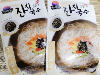 [한면원] 잔치국수 2인분 — 5점을 준 리뷰어가 2022년 7월 올린 사용 사진