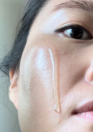 스킨큐어 산다화 순한 클렌징 동백 오일 200ml — 4.5점을 준 리뷰어가 2023년 4월 올린 사용 사진