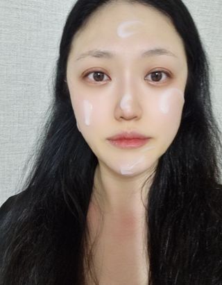 팜스테이 콜라겐 워터 풀 모이스트 크림 앰플 — 5점을 준 리뷰어가 2022년 4월 올린 사용 사진