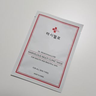 닥터마시멜로 마블러스 멀티 클리닉 마스크 — 5점을 준 리뷰어가 2021년 4월 올린 사용 사진