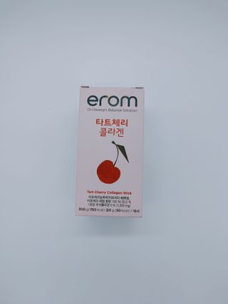 이롬 erom 타트체리 콜라겐 — 3점을 준 리뷰어가 2021년 3월 올린 사용 사진