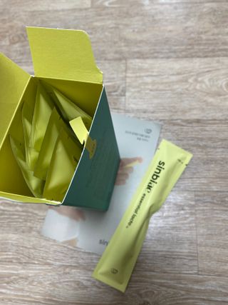 신비애(sinbiae) [신비애] 에센셜 락토 7개입 — 4.5점을 준 리뷰어가 2022년 9월 올린 사용 사진