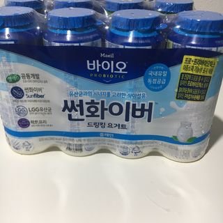 LIVE 매일바이오 썬화이버 드링킹 요거트 — 5점을 준 리뷰어가 2022년 8월 올린 사용 사진