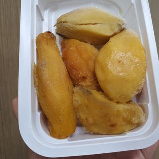 해뜨온 껍질없는 한입아이스 군고구마 120g x 4개 — 5점을 준 리뷰어가 2021년 9월 올린 사용 사진