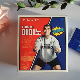 [닥터루템] THIS IS 아미노 디스이즈아미노 필수 조원희 아미노산 1box(15포) — 4점을 준 리뷰어가 2022년 11월 올린 사용 사진
