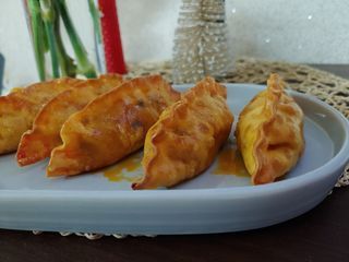 한만두 진한 해물맛 짬뽕만두 1kg — 5점을 준 리뷰어가 2021년 4월 올린 사용 사진