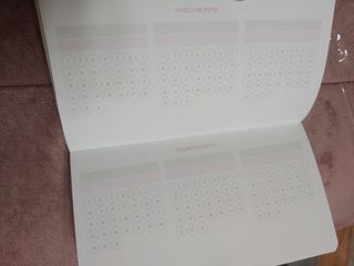 리훈 3달 핸디 데일리 이야기다이어리 만년 미니 작은 슬림 — 5점을 준 리뷰어가 2023년 5월 올린 사용 사진