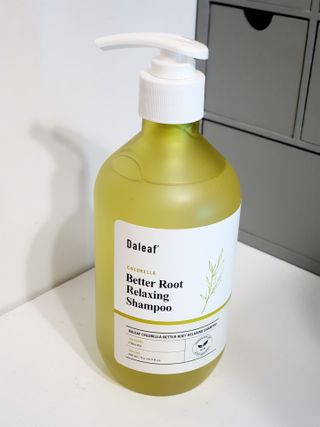 달리프 클로렐라 베러 루트 릴렉싱 샴푸 500ml — 5점을 준 리뷰어가 2021년 5월 올린 사용 사진