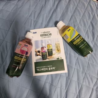 더그레잇티 콤부차 300ml *12개입 (오리지널 6개+베리리치 6개) — 4.5점을 준 리뷰어가 2022년 7월 올린 사용 사진