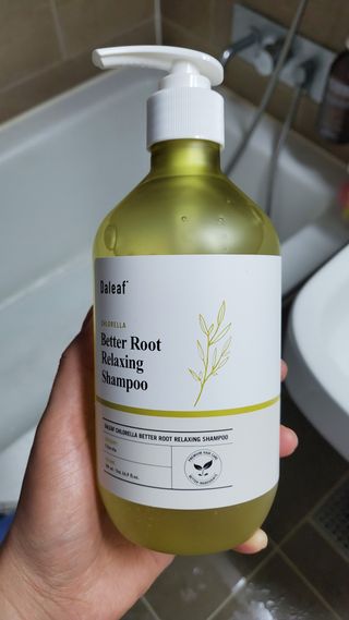 달리프 클로렐라 베러 루트 릴렉싱 샴푸 500ml — 4점을 준 리뷰어가 2021년 6월 올린 사용 사진