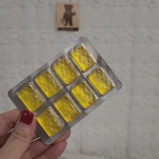 마요라 히말라야 솔트 캔디 2종-페퍼민트 맛, 라임민트 맛 — 5점을 준 리뷰어가 2023년 1월 올린 사용 사진