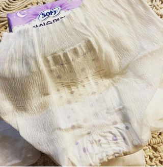 LG유니참 쏘피SOFY [SOFY] 안심숙면팬티 리뉴얼 — 5점을 준 리뷰어가 2021년 3월 올린 사용 사진