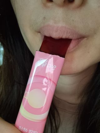 [인디닥터] 면역 생생 핑크 이뮨 젤리 — 5점을 준 리뷰어가 2022년 3월 올린 사용 사진