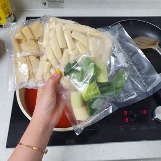 응큼떡볶이 — 5점을 준 리뷰어가 2021년 3월 올린 사용 사진