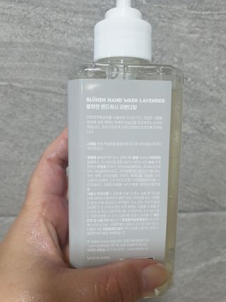 블뤼엔핸드워시 보습용 — 5점을 준 리뷰어가 2021년 4월 올린 사용 사진
