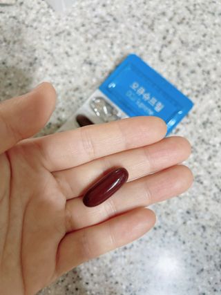 뉴트리션팩토리 비타프렙 오큐슈프림 루테인 오메가3 1050mg — 5점을 준 리뷰어가 2021년 7월 올린 사용 사진