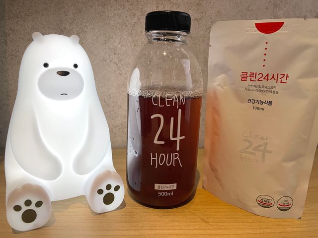 클린24시간 1BOX(5포) + 전용보틀(500ml) 리뷰 사진