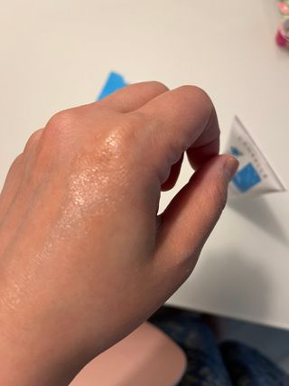 랑벨 수퍼내츄럴 아쿠아 수딩 크림 100ml — 4.5점을 준 리뷰어가 2022년 4월 올린 사용 사진
