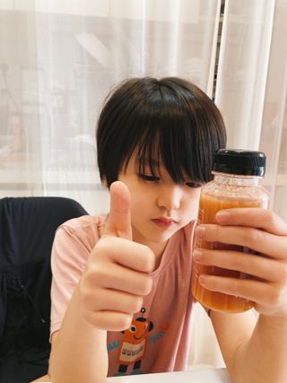 BLENDY'S 핑크 스무디+블론디 스무디 — 5점을 준 리뷰어가 2022년 3월 올린 사용 사진
