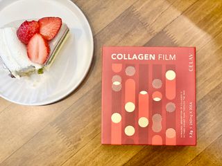 프리마인 귀족의 콜라겐, 92배 흡수율. 럭셔리 프리미엄 셀라브 콜라겐필름 30매 — 5점을 준 리뷰어가 2022년 5월 올린 사용 사진