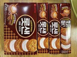 롯데제과 롯샌 카페크런치 — 5점을 준 리뷰어가 2021년 10월 올린 사용 사진