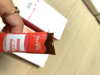 인디닥터 면역 생생 핑크 이뮨 젤리 + 타이탄 BCAA 프로틴 젤리스틱 — 5점을 준 리뷰어가 2022년 8월 올린 사용 사진