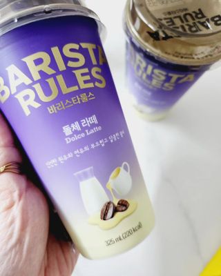 바리스타룰스 돌체 라떼 — 5점을 준 리뷰어가 2023년 4월 올린 사용 사진