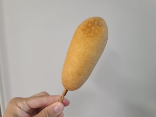 오마뎅 한우핫도그 — 5점을 준 리뷰어가 2021년 7월 올린 사용 사진