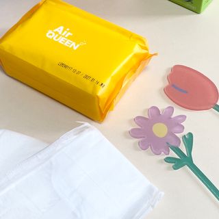 에어퀸 뉴브레스 유기농 생리대 4종 (팬티라이너 20P + 중형 10P + 대형 10P + 오버나이트 8P)_체험단 — 5점을 준 리뷰어가 2024년 6월 올린 사용 사진