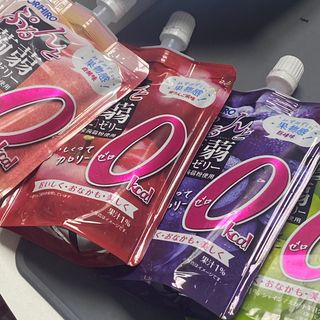 ORIHIRO 오리히로 곤약젤리 제로칼로리 130g 4종 4팩(맛별로 1팩씩) — 5점을 준 리뷰어가 2023년 3월 올린 사용 사진