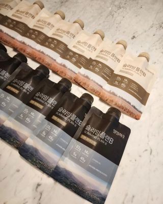 일일하우 슬리밍 플랜B 고소한 귀리맛, 진한 카카오맛 (체중조절식) — 4점을 준 리뷰어가 2023년 7월 올린 사용 사진