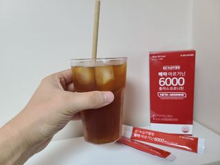 메타아르기닌 GC녹십자웰빙 메타 아르기닌 6000 플러스 오르니틴 — 5점을 준 리뷰어가 2022년 9월 올린 사용 사진