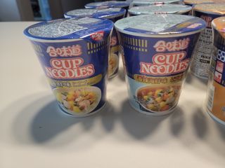 NISSIN 닛신 컵누들  4종 - 씨푸드오리지날, 씨푸드 스파이시, 씨푸드 커리, 씨푸드 XO소스 — 5점을 준 리뷰어가 2021년 12월 올린 사용 사진