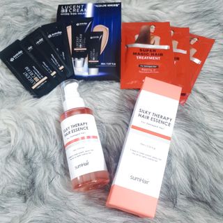 썸헤어 / SUMHAIR 썸헤어 실키 테라피 헤어 에센스 — 5점을 준 리뷰어가 2021년 6월 올린 사용 사진