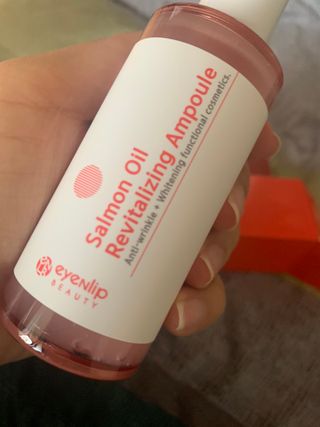 아이앤립 / EYENLIP 아이앤립 연어오일 리바이탈라이징 토너+앰플+크림 3종 세트 — 5점을 준 리뷰어가 2021년 5월 올린 사용 사진